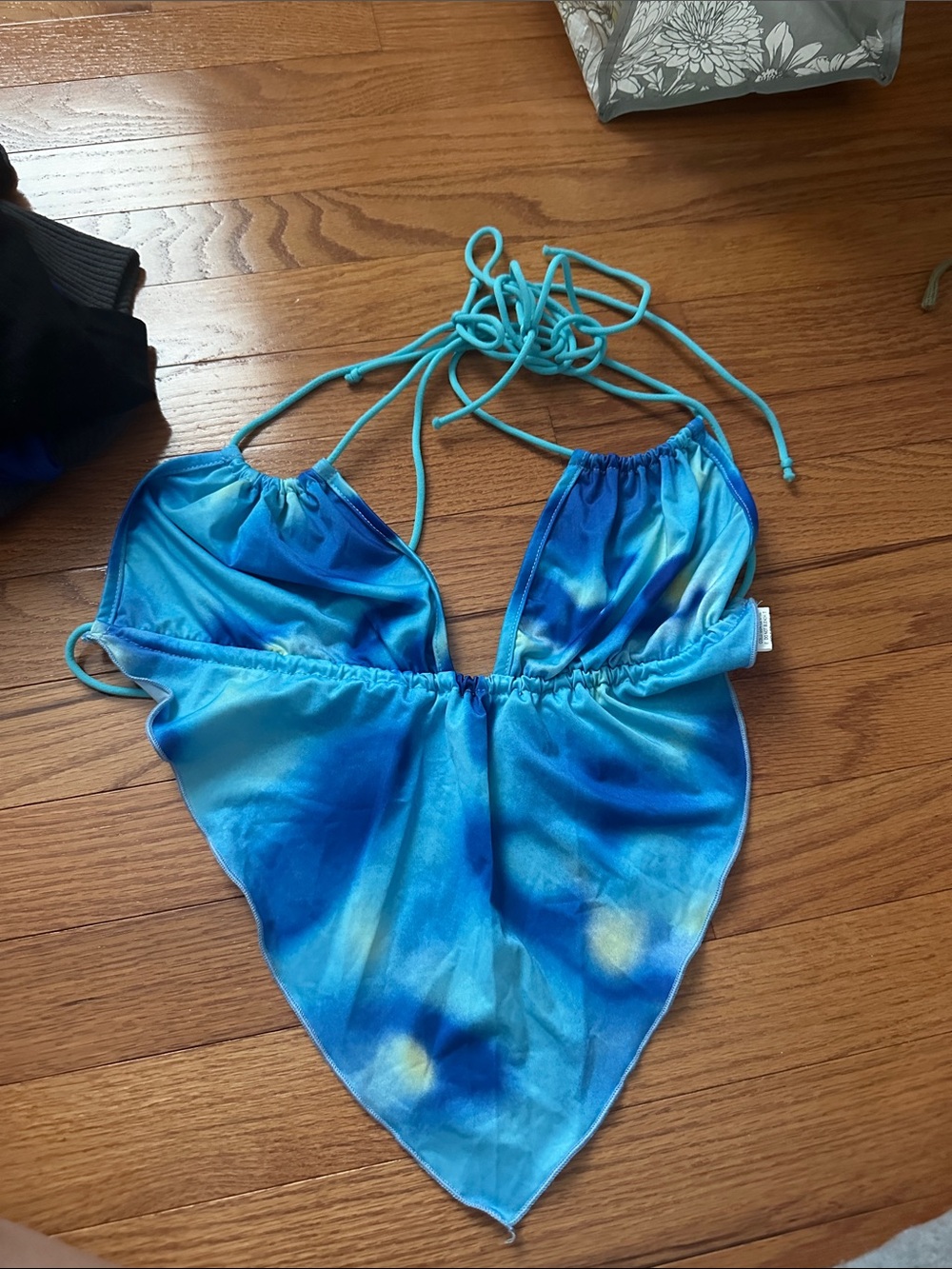Women’s Crop Top Blue